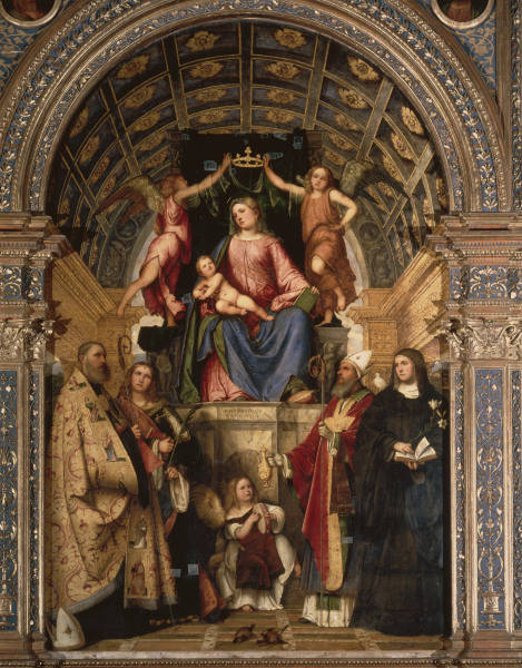 Mary & Child & Saints / Romanino / 1513 de 