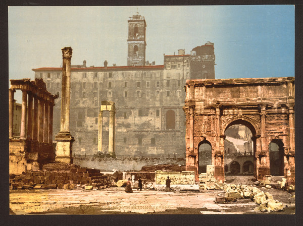 Italy, Rome, Forum Romanum de 