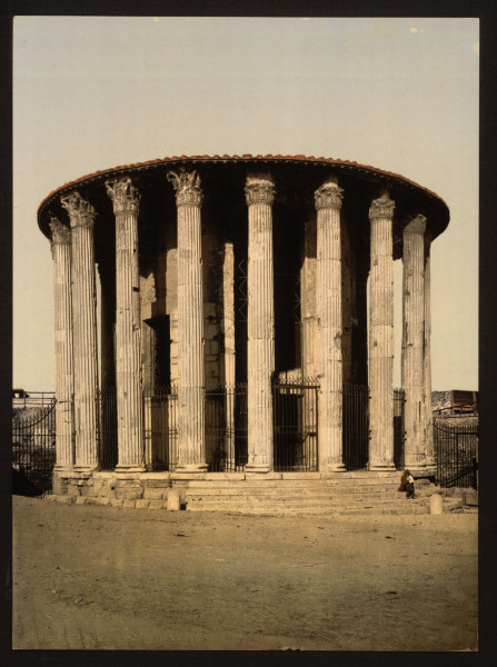 Italy, Rome, Temple of Hercules Victor de 