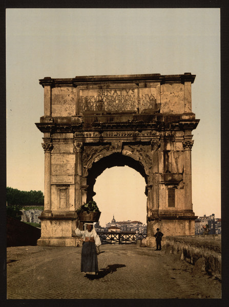 Italy, Rome, Arch of Titus de 