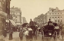 Regent Circus, London, c.1880 (sepia photo)