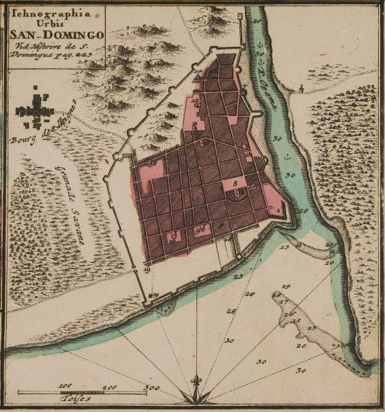 Santo Domingo , Map de 