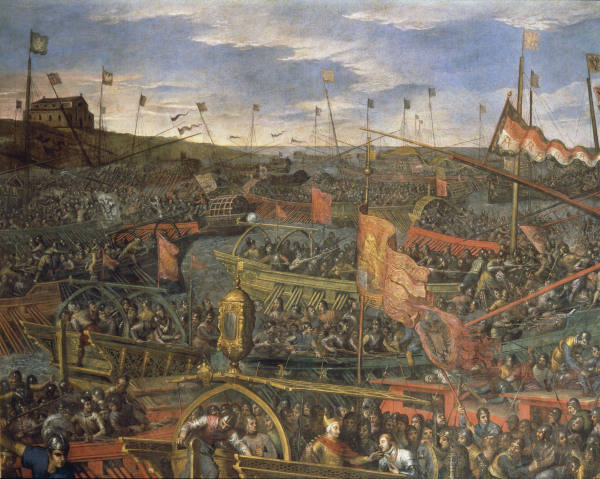 Battle of Punta Salvore / Tintoretto de 
