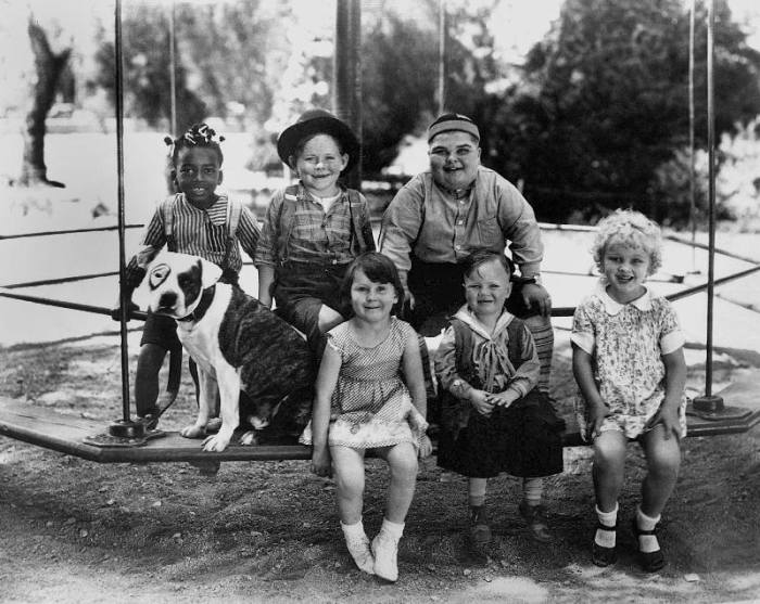 Series THE LITTLE RASCALS/OUR GANG COMEDIES with Petey, Farina Hoskins, Mary Anne Jackson, Joe Cobb, de 