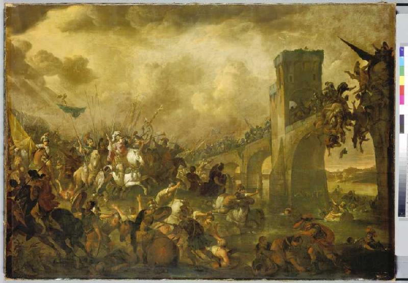 Sieg Konstantins in der Schlacht am Ponte Molle. de 