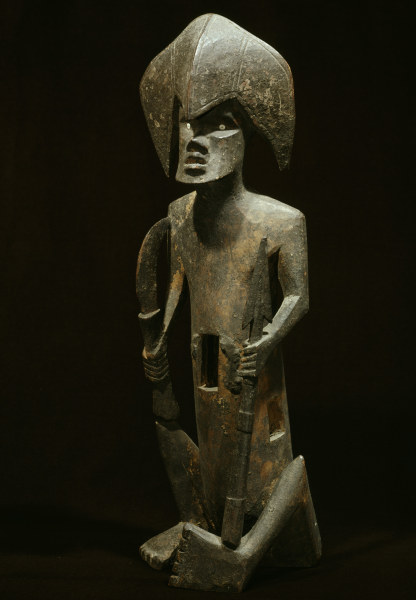 Statuette, Teke, Kongo / Holz de 