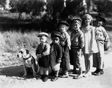 Serie televisee Les petites canailles The Little Rascals - Our gang avec Pejey , George Spanky Mac F