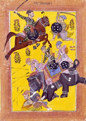 Sindhu Ragini On Horseback