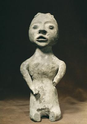 Statuette, Asante, Ghana / Gebrannt. Ton