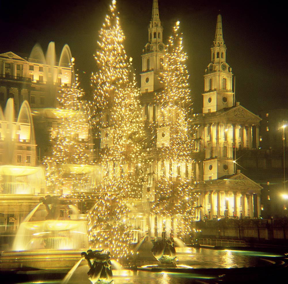 Trafalgar Square, Christmas Lights de 