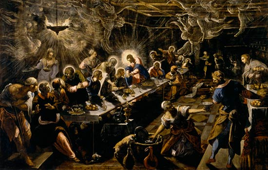 Tintoretto/The Last Supper (S. Giorgio) de 