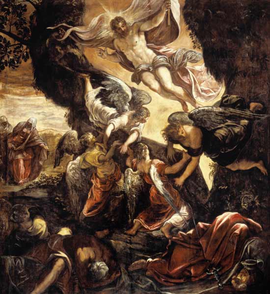 Le Tintoret, La Resurrection du Christ de 