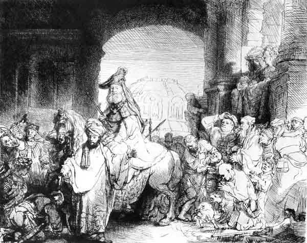 The Triumph of Mordecai, c.1640 de 