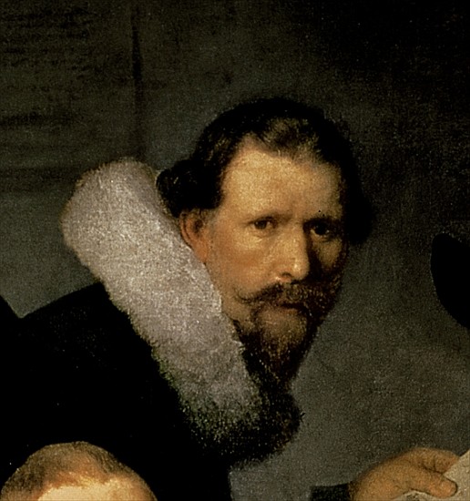 The Anatomy Lesson of Dr. Nicolaes Tulp, 1632 (detail of 7543) de 