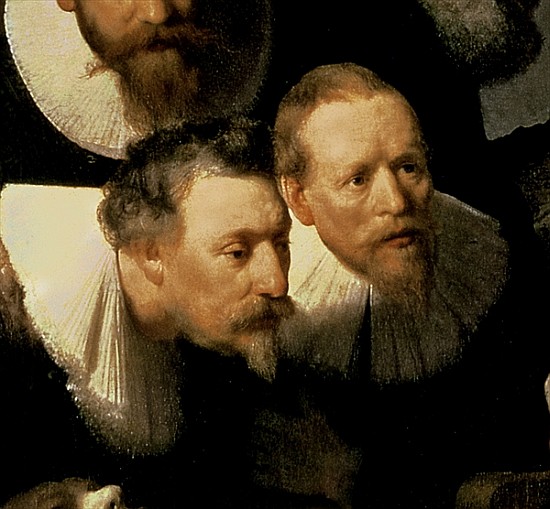The Anatomy Lesson of Dr. Nicolaes Tulp, 1632 (detail of 7543) de 