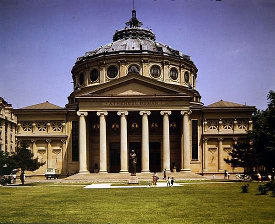 The Romanian Atheneum (Atheneul Roman), Bucharest, Romania de 