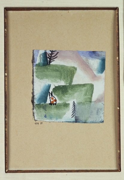 The Territory of a Tom Cat, 1919 (w/c on linen mounted on board)  de 