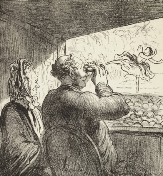 Theatre, M. Colimard.... / H.Daumier de 