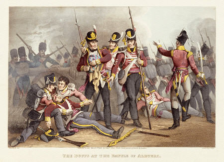 The Buffs At The Battle Of Albuera de 