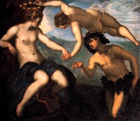 Tintoretto / Bacchus and Ariadne / 1576