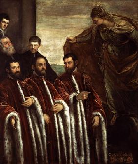 Tintoretto / Treasurers & St.Justina