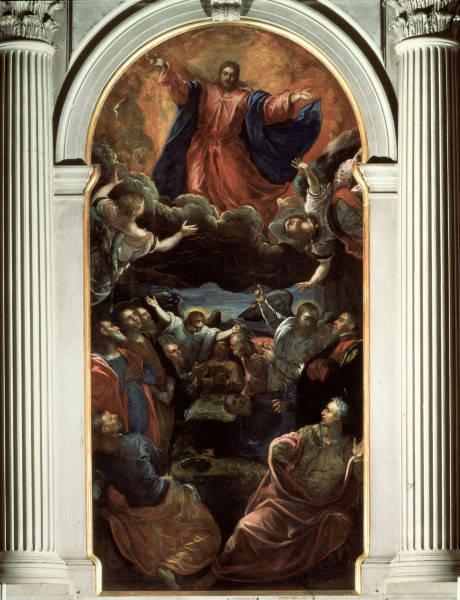 Ascension of Christ / Tintoretto School de 