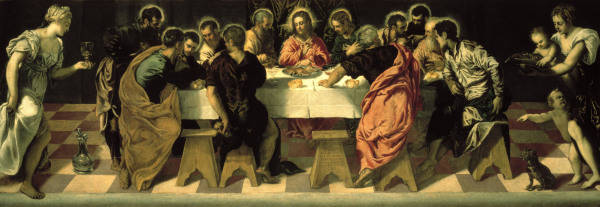 Tintoretto/The Last Supper (S. Marcuola) de 