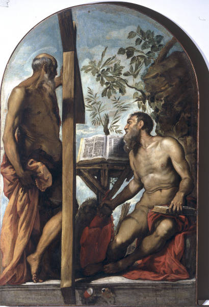 Tintoretto /Andreas & Jerome/ Ptg./ C16 de 