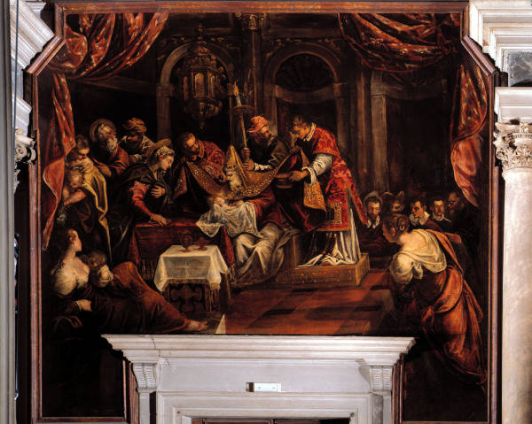 Tintoretto / Cicumcision of Christ de 
