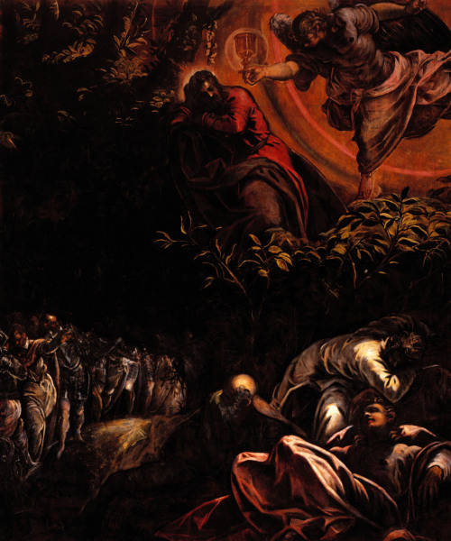 Le Tintoret, Jesus au Mont des oliviers de 