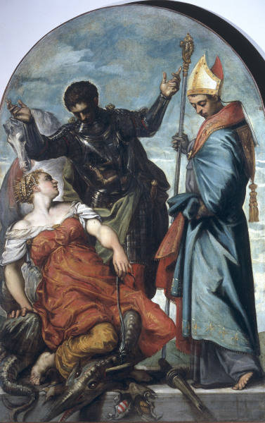 Tintoretto / Louis of Toulouse & George de 