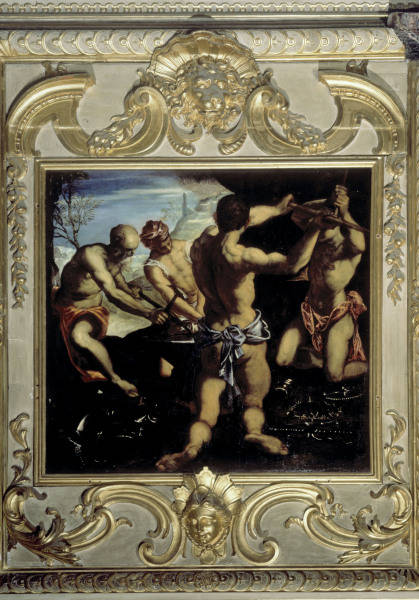 Tintoretto / Forge of Vulcan / 1576 de 