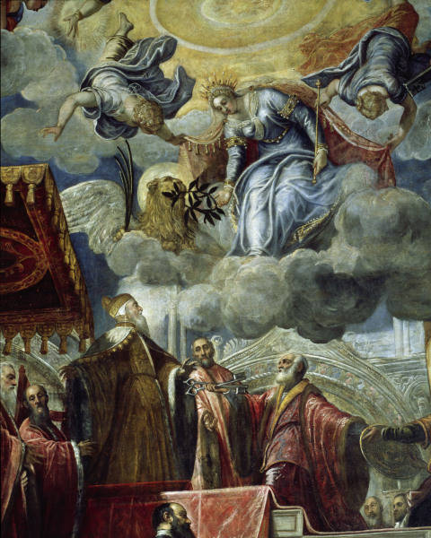 Tintoretto / Triumph of N. da Ponte de 