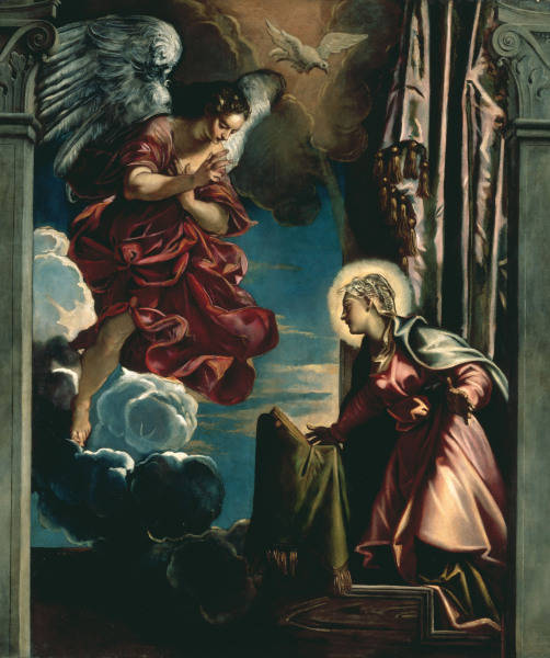Tintoretto / Annunciation de 