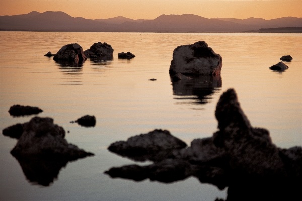 Tufa formation, Mono Lake (photo)  de 