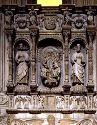 The Altar of St. Agatha, in the Capella di Sant'Agata (marble) de 