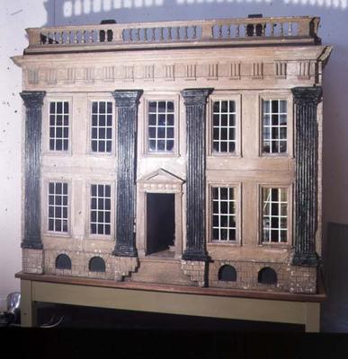 'The Great House' English doll's house, c.1750, thought to come from Cheshire or Lancashire (wood) de 