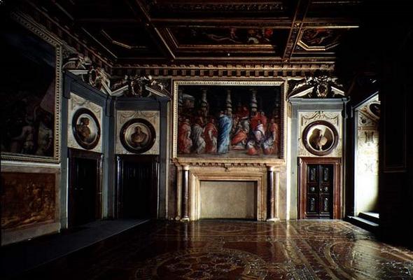The Sala di Leone X designed by Giorgio Vasari (1511-74) 1562 (photo) de 