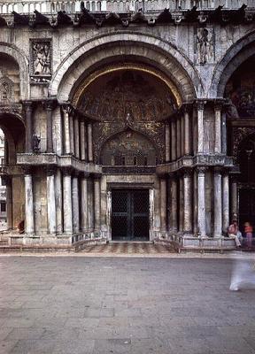 The St. Alipio Doorway from the San Marco Basilica, Venice (see also 60049) de 