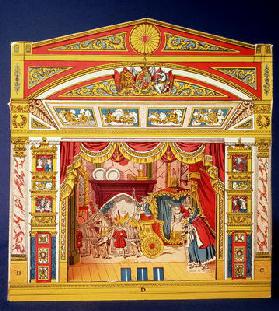 Toy theatre, late 19th century