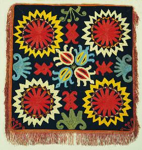 Uzbek Silk Embroidery, 19th Century