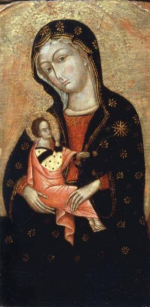 Mary with Child / Ital.Paint./ C14th de 
