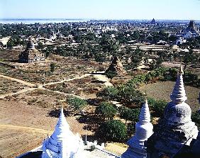 View of Temples in Bagan, Burma