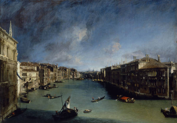 Venice, Canale Grande / Canaletto de 