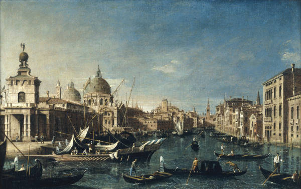 Venice, Canal Grande / Paint./ C18th de 