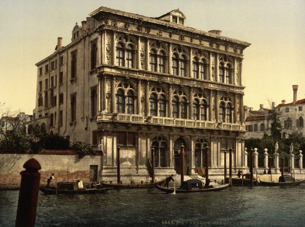 Venice, Palazzo Vendramin Calergi de 