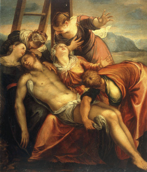 Lamentation of Christ / Venet.Paint./C16 de 