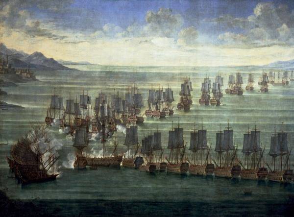 Venetian & Turk.Fleet 1645-71 / Paint. de 