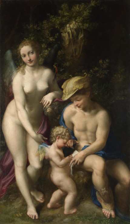 Venus with Mercury and Cupid (The School of Love) de 