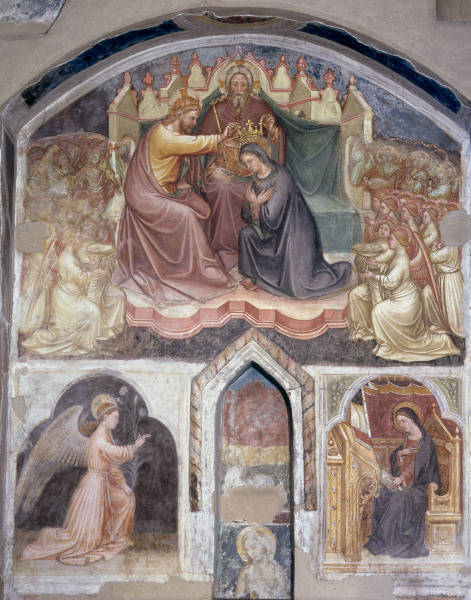 Verona, S.Stefano / Crowning of Mary de 